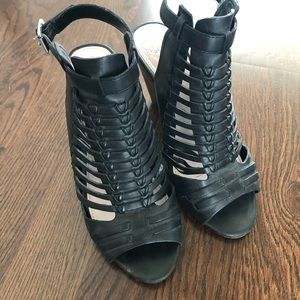 Black Vince Camuto sandals